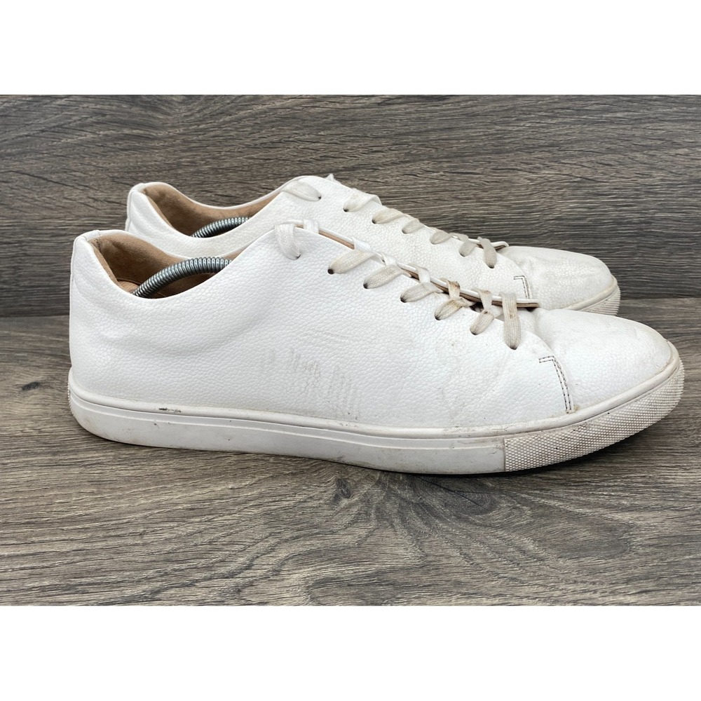 Unlisted by Kenneth‎ Cole Casual Stand Leather Sneakers Men's Size 10 White